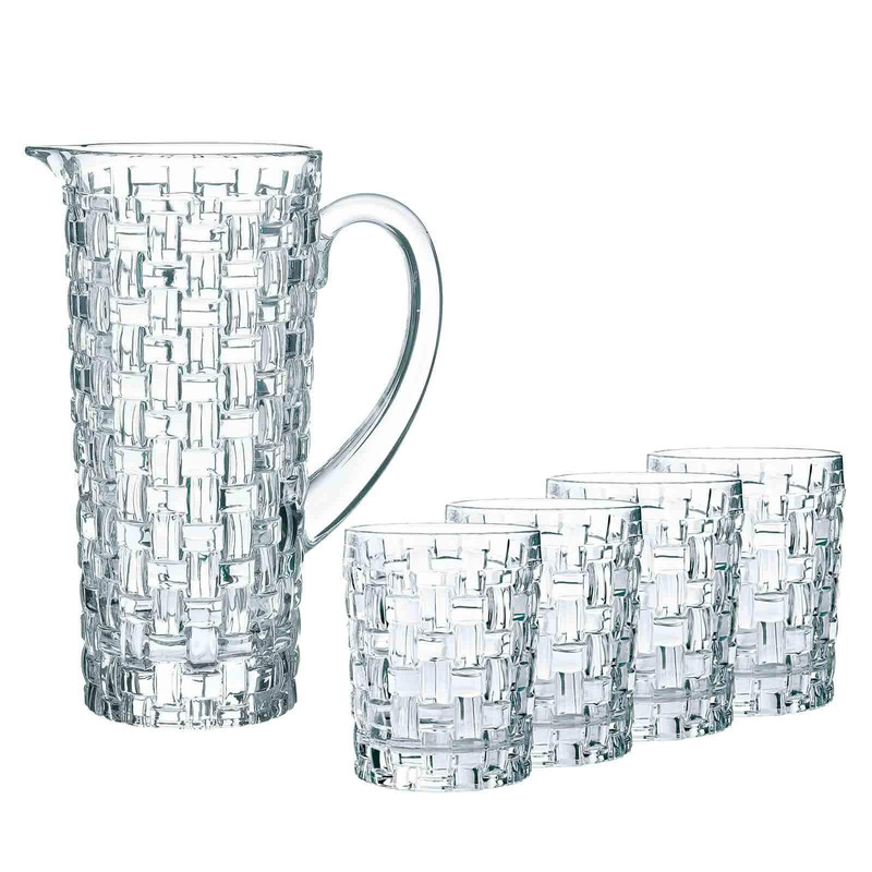 سرویس پارچ و لیوان 5 پارچه ناخمن مدل  bossa nova