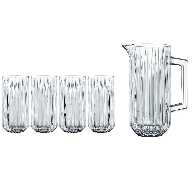 سرویس پارچ و لیوان 5 پارچه ناخمن مدل جولز