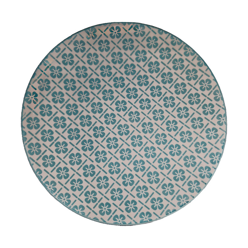 بشقاب غذاخوری دنی هوم زنبوری سبز