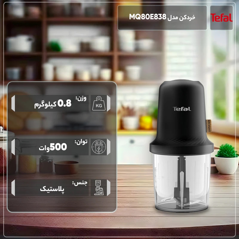 خرد کن تفال فرانسه مدل MQ80E838